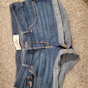Dark Wash Jean Shorts